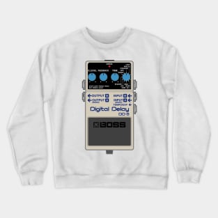 Boss DD-8 Digital Delay Guitar Effect Pedal Crewneck Sweatshirt